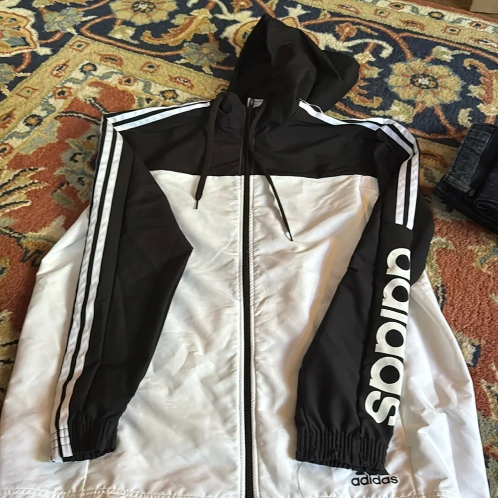 Adidas Men’s wind Jacket Large - Picture 1 of 1